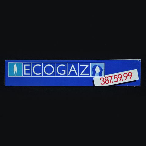 ECOGAZ ヴィンテージフレンチステッカー