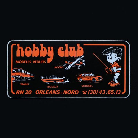 hobby club ヴィンテージステッカー