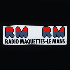 RADIO MAQUETTES-LE MANS ヴィンテージフレンチステッカー
