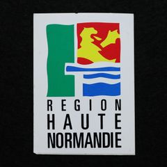 REGION HAUTE NORMANDIE ヴィンテージフレンチステッカー