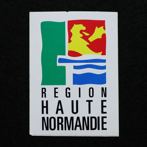 REGION HAUTE NORMANDIE ヴィンテージフレンチステッカー