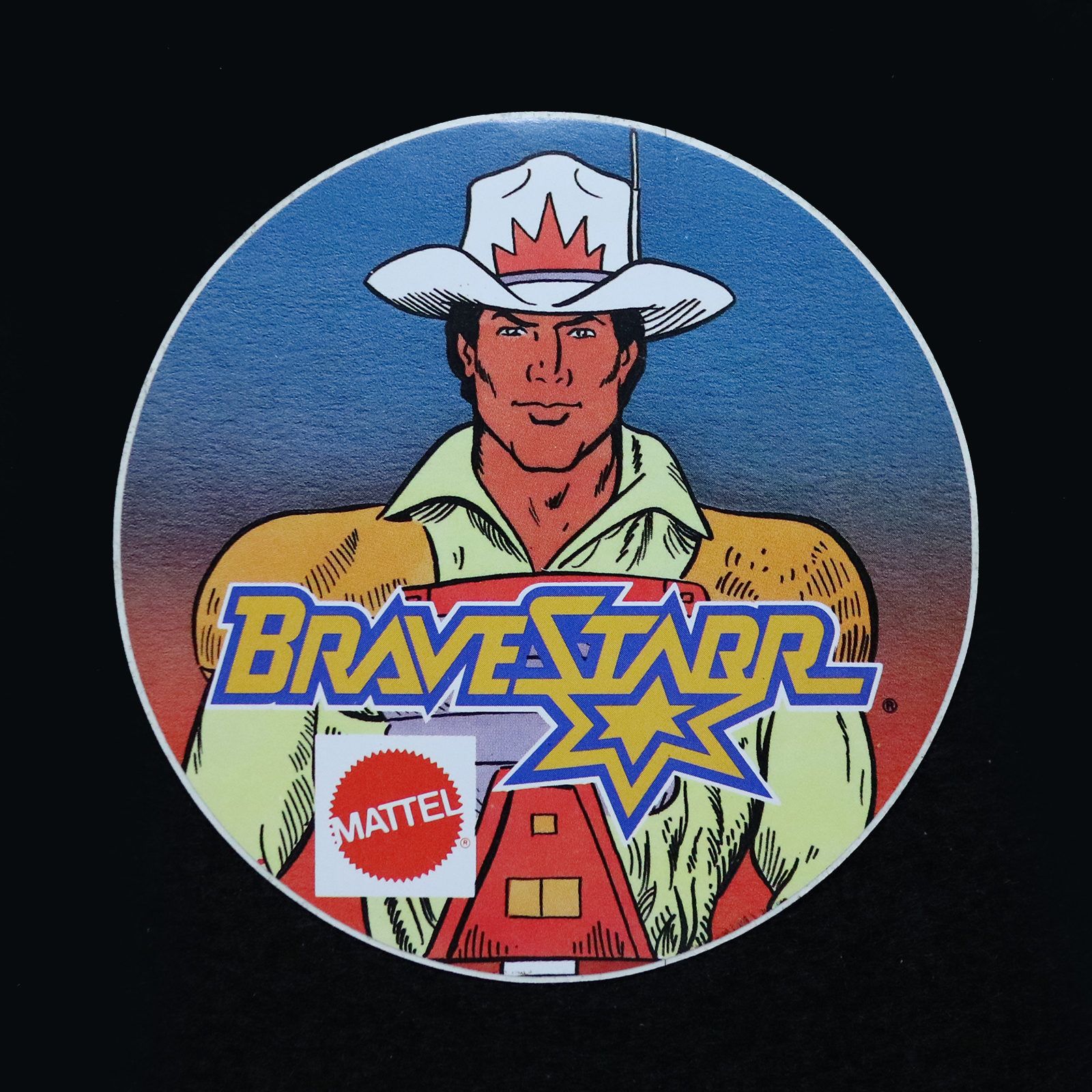 MATTEL "BRAVESTARR" ヴィンテージステッカー