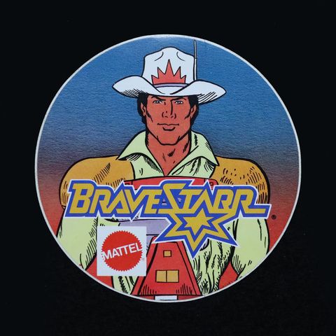 MATTEL "BRAVESTARR" ヴィンテージステッカー