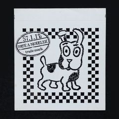 PATE A MODELER ヴィンテージフレンチステッカー