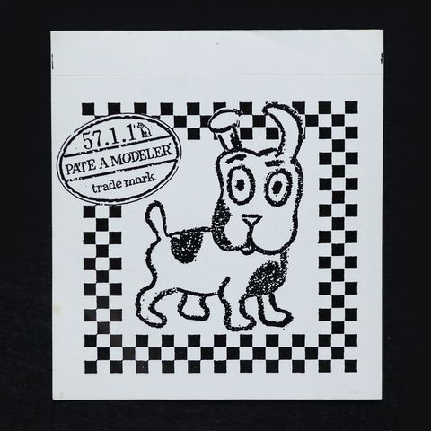 PATE A MODELER ヴィンテージフレンチステッカー