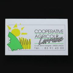 COOPERATIVE AGRICOLE LORRAINE ヴィンテージフレンチステッカー