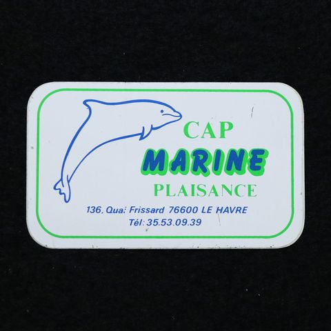 CAP MARINE PLAISANCE ヴィンテージフレンチステッカー