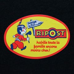 RIPOST ヴィンテージフレンチステッカー