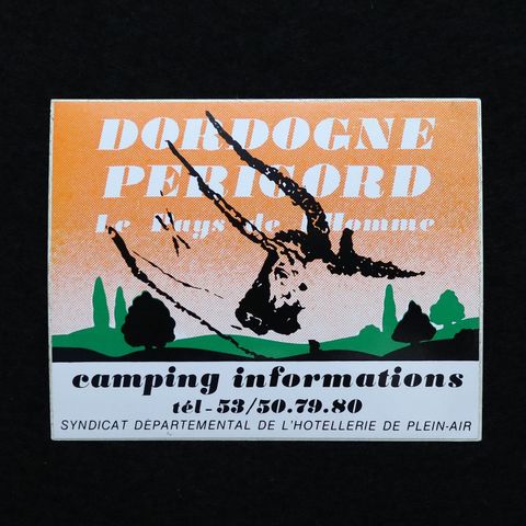 DORDOGNE PERIGORD ヴィンテージステッカー