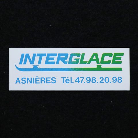 INTERGLACE ヴィンテージフレンチステッカー