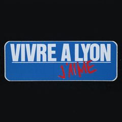 VIVRE A LYON ヴィンテージフレンチステッカー