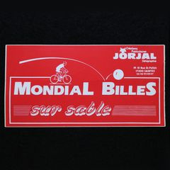 MONDIAL BILLES ヴィンテージフレンチステッカー