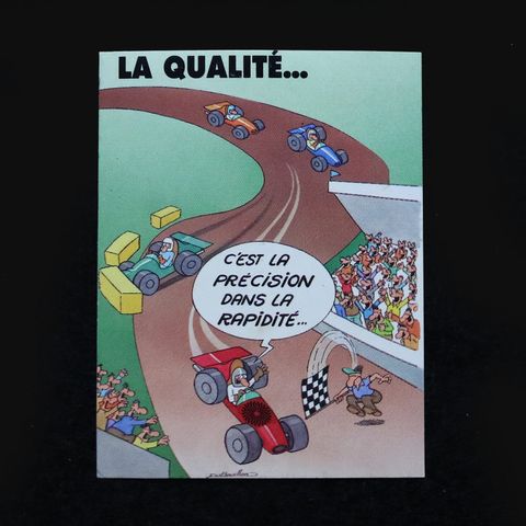 LA QUALITE… ヴィンテージフレンチステッカー
