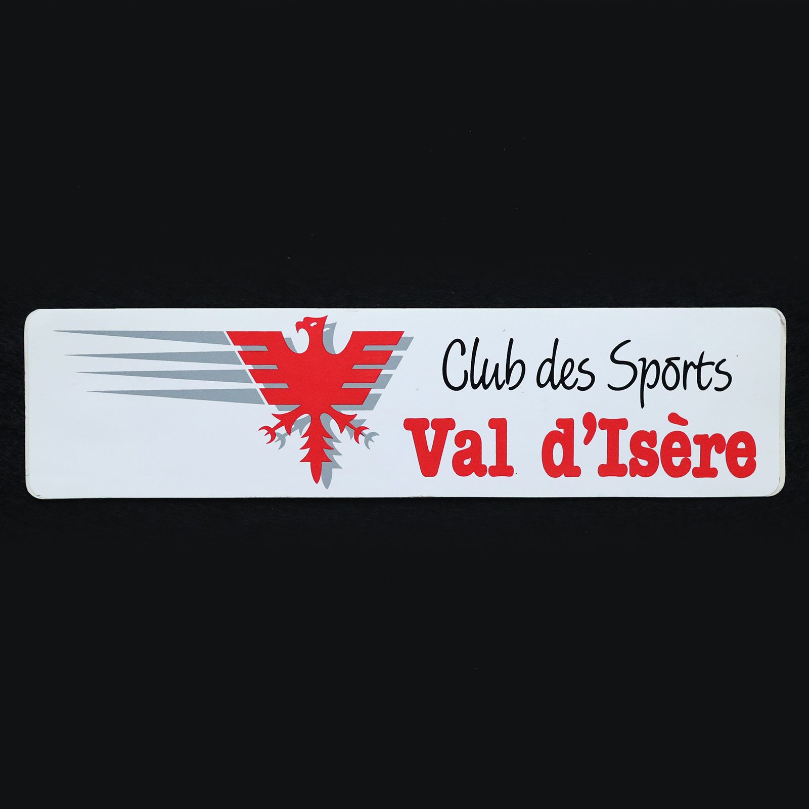 Val d'Isere Club des Sports ヴィンテージフレンチステッカー