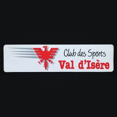 Val d'Isere Club des Sports ヴィンテージフレンチステッカー