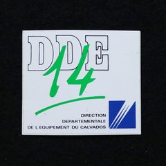 DDE14 ヴィンテージフレンチステッカー