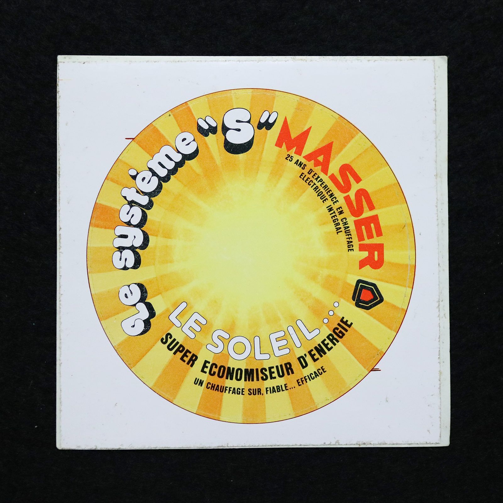 MASSER ヴィンテージフレンチステッカー