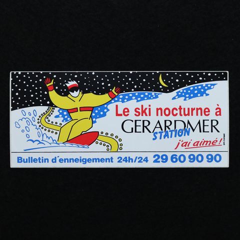 GERARDMER ヴィンテージステッカー