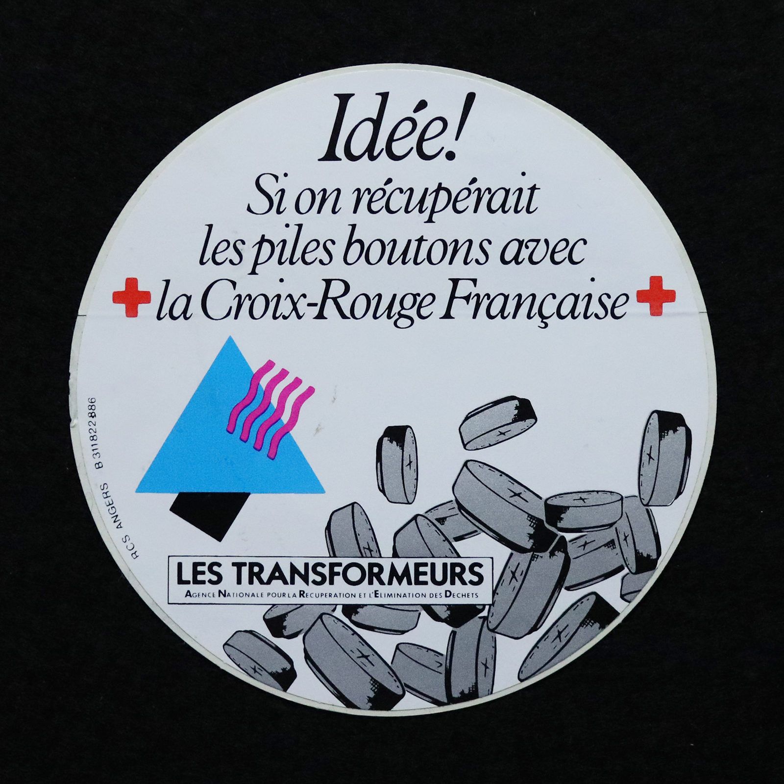 LES TRANSFORMEURS ヴィンテージフレンチステッカー