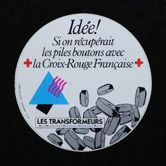 LES TRANSFORMEURS ヴィンテージフレンチステッカー