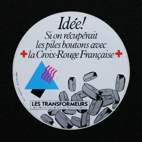 LES TRANSFORMEURS ヴィンテージフレンチステッカー