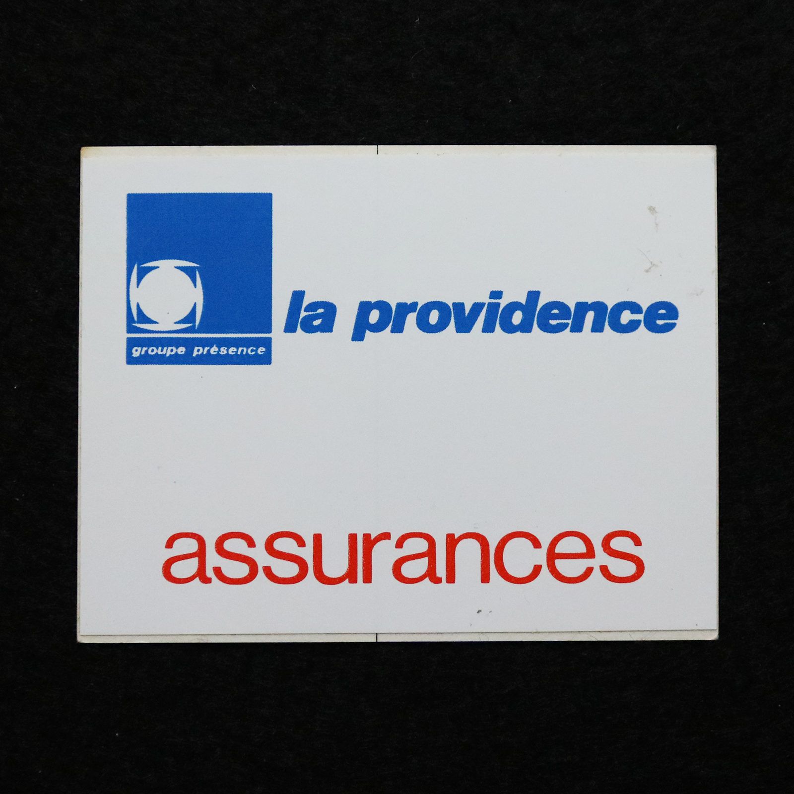 assurances ヴィンテージフレンチステッカー