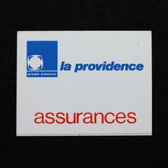 assurances ヴィンテージフレンチステッカー