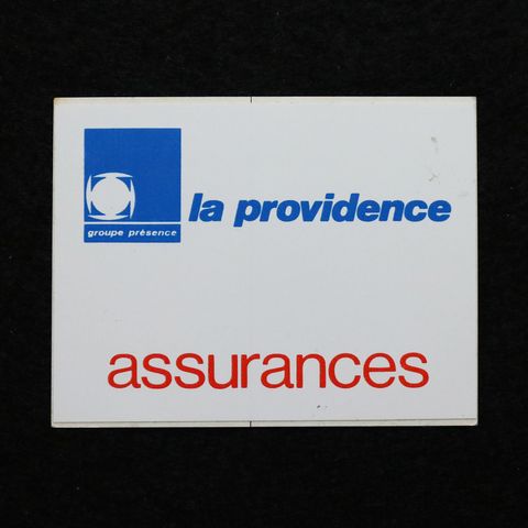 assurances ヴィンテージフレンチステッカー
