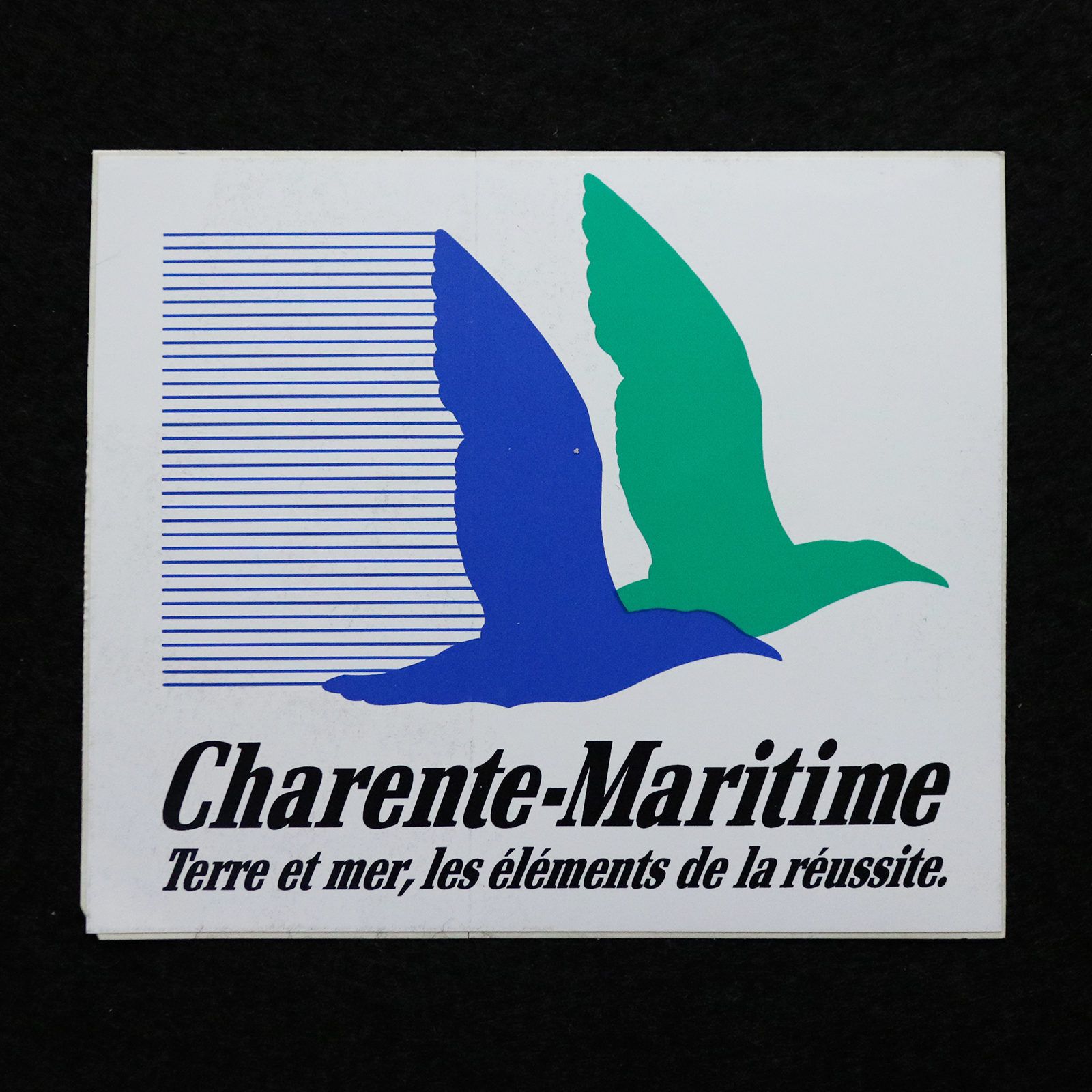 Charente-Maritime ヴィンテージフレンチステッカー