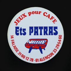 Ets PATRAS ヴィンテージフレンチステッカー