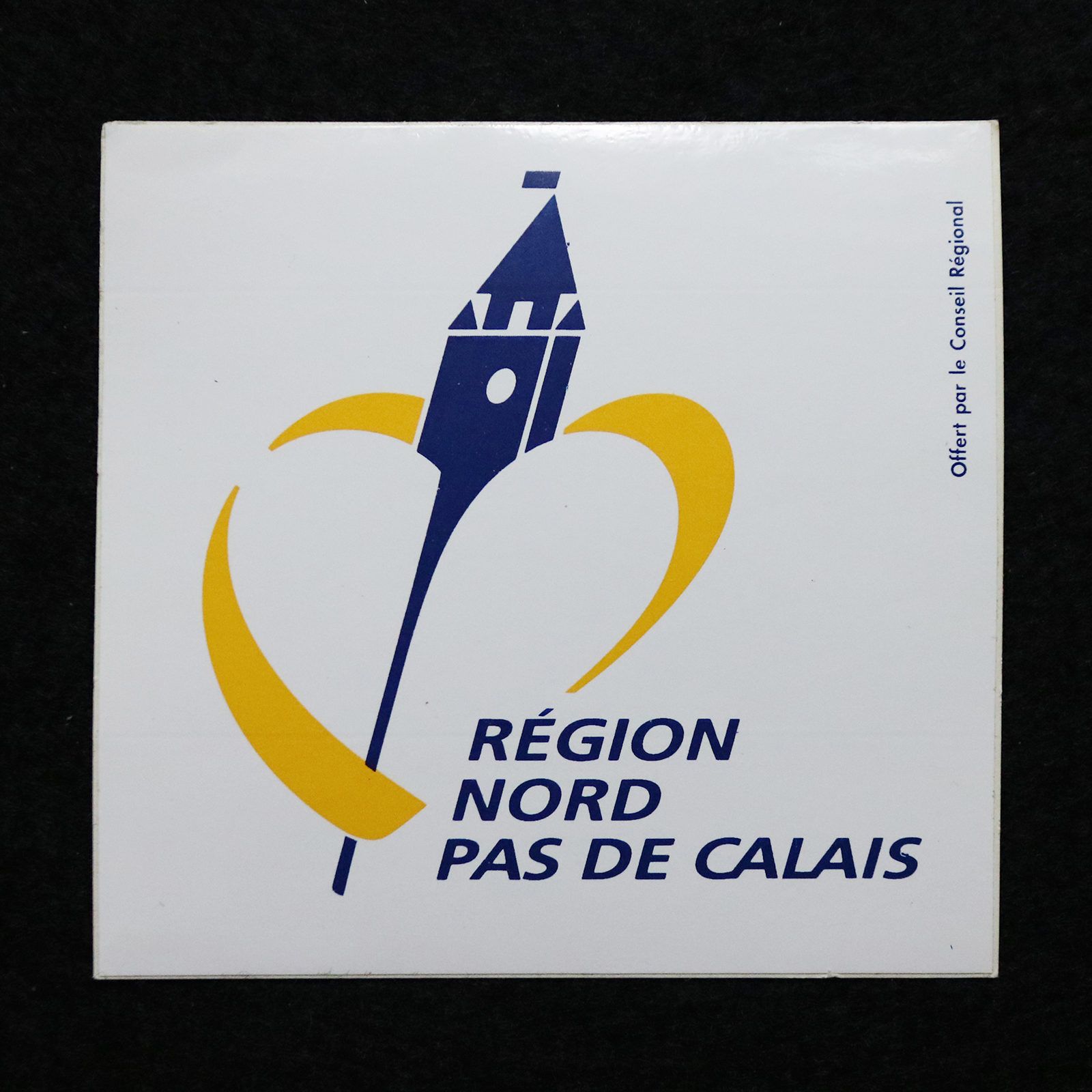 REGION NORD PAS DE CALAIS パ=ド=カレー ヴィンテージフレンチステッカー