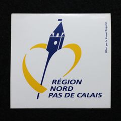 REGION NORD PAS DE CALAIS パ=ド=カレー ヴィンテージフレンチステッカー