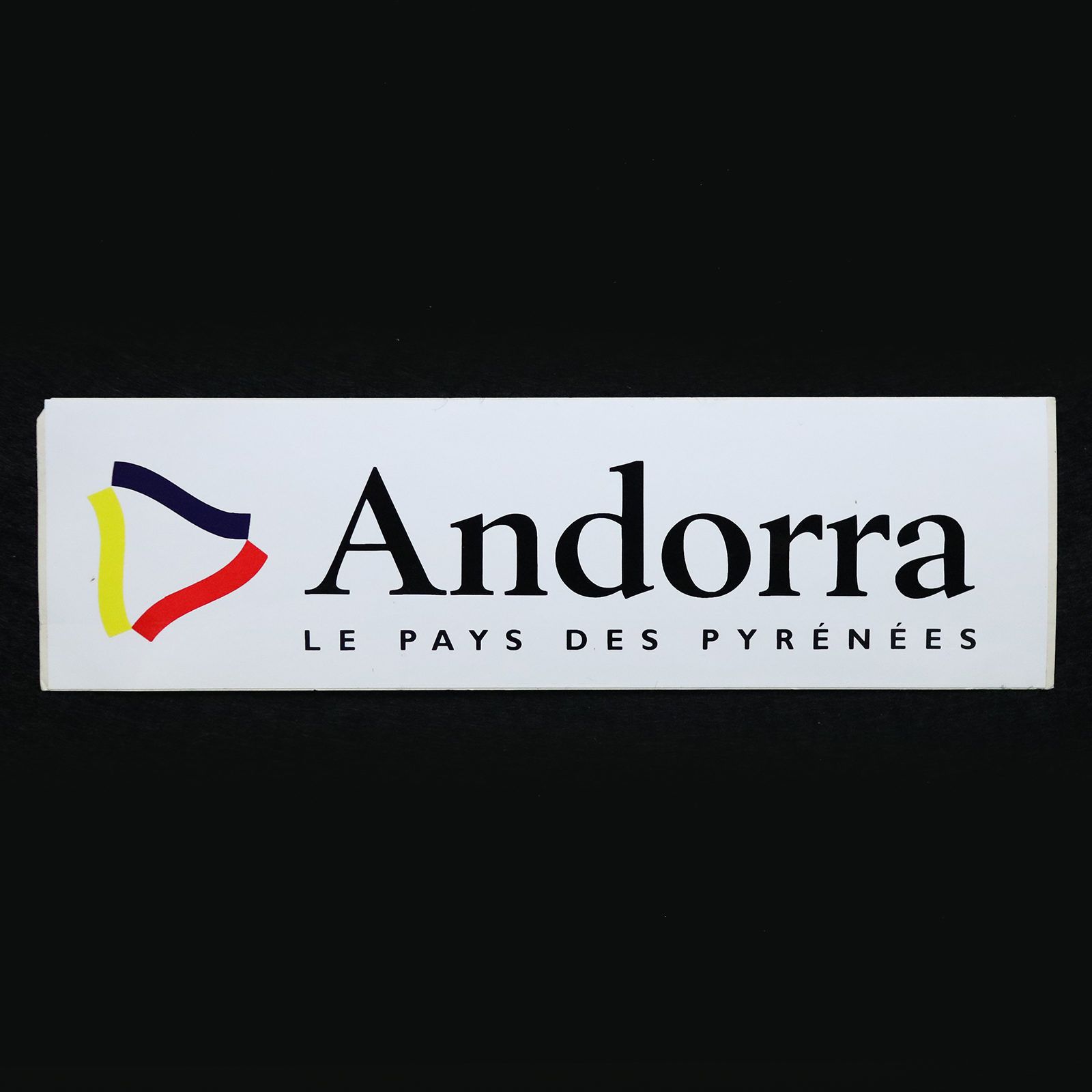 Andorra ヴィンテージフレンチステッカー