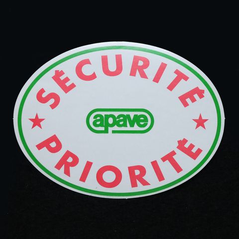 apave ヴィンテージステッカー