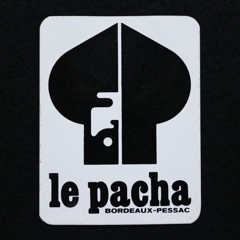 le pacha ヴィンテージフレンチステッカー