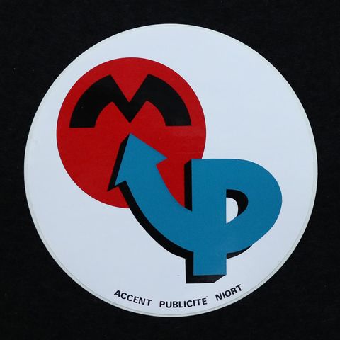 MP ヴィンテージステッカー
