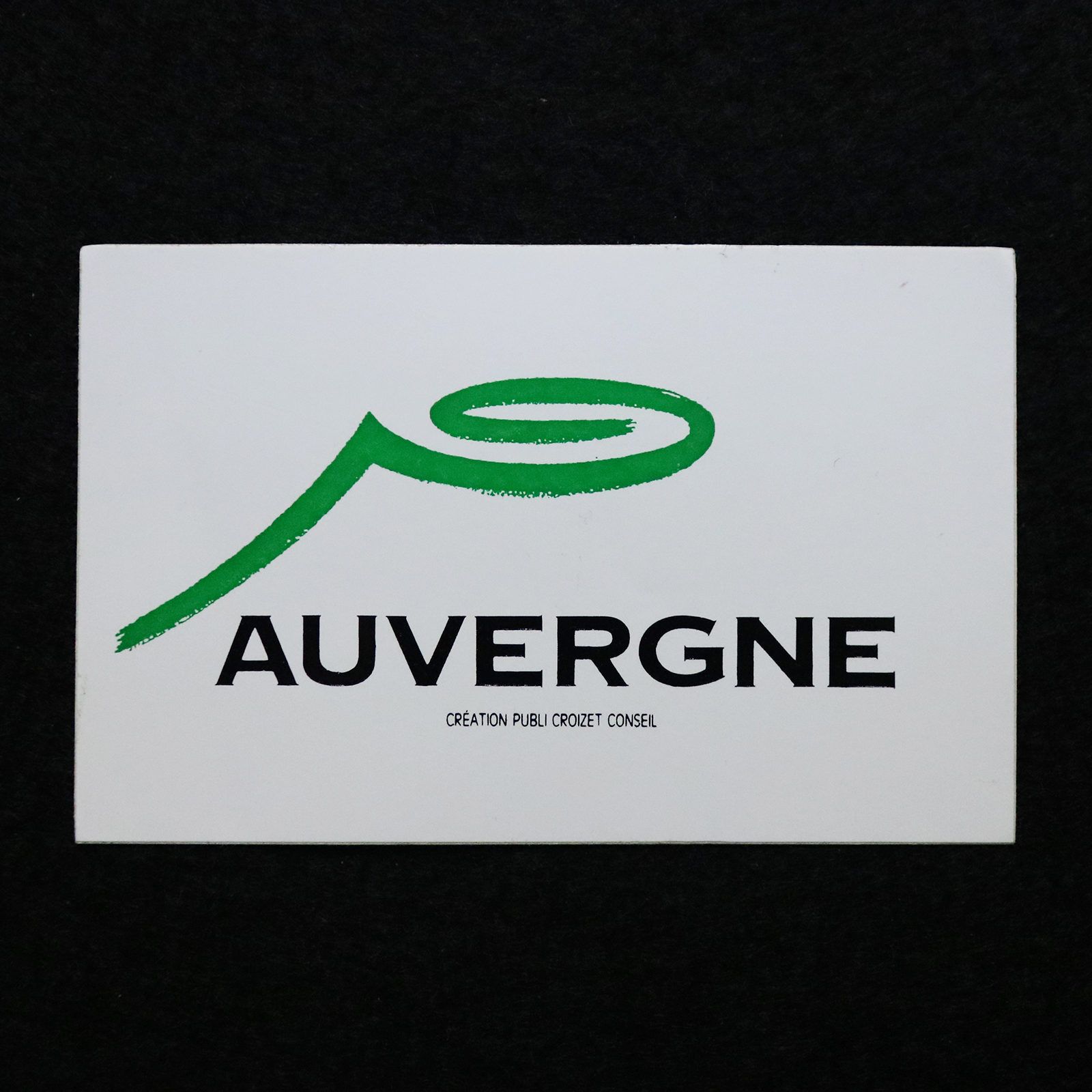 AUVERGNE ヴィンテージフレンチステッカー