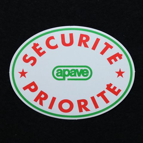 apave アパヴ ヴィンテージステッカー