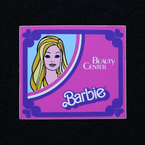Barbie ヴィンテージフレンチステッカー