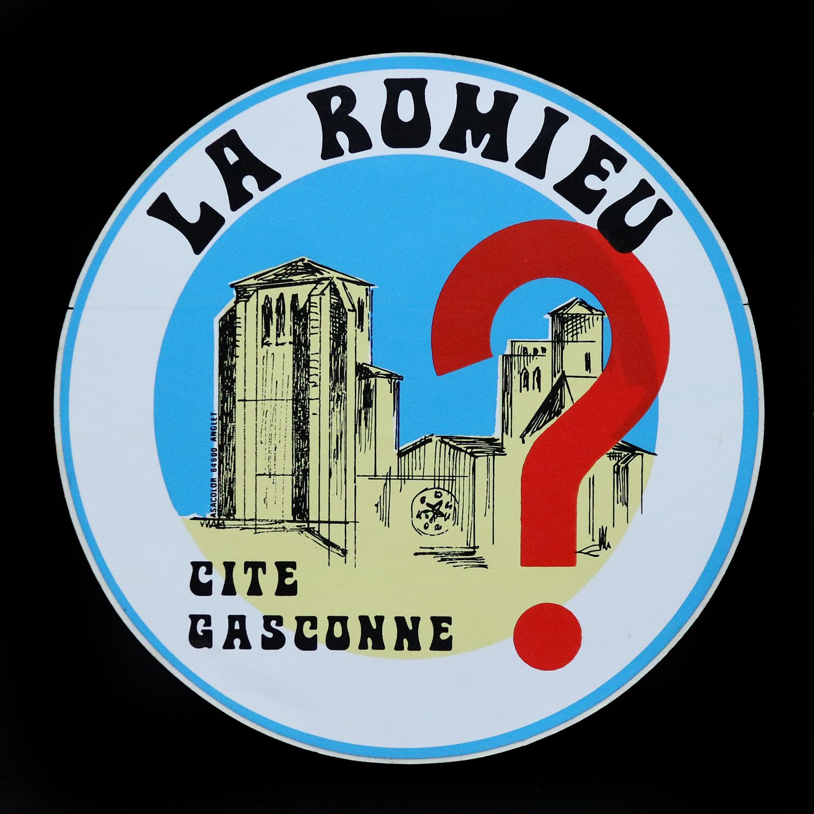 LA ROMIEU ラ・ロミュー ヴィンテージステッカー
