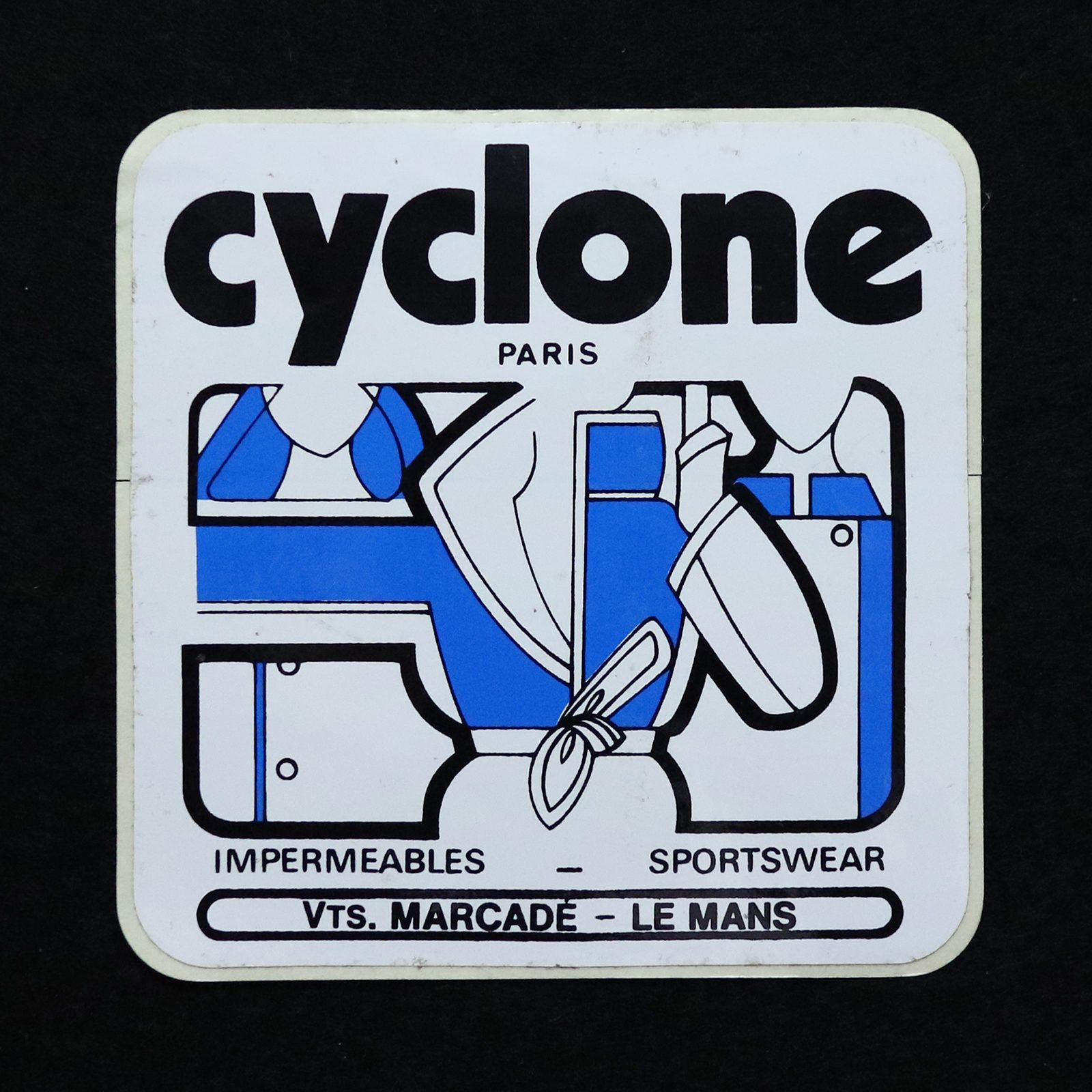 cyclone paris ヴィンテージステッカー