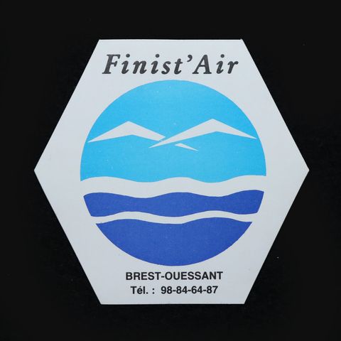 Finist'Air ヴィンテージフレンチステッカー
