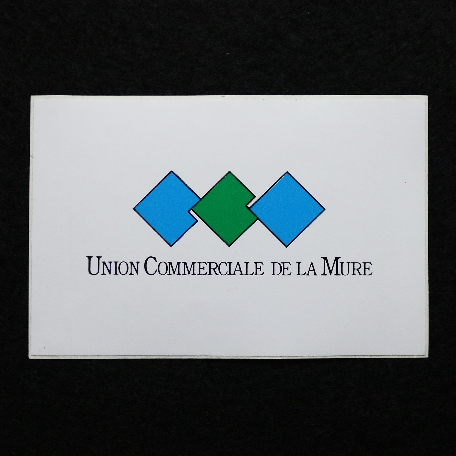 UNION COMMERCIALE DE LA MURE ヴィンテージフレンチステッカー