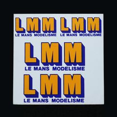 LMM "LE MANS MODELISME" ヴィンテージステッカー