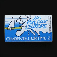 CHARENTE-MARITIME 2 ヴィンテージフレンチステッカー