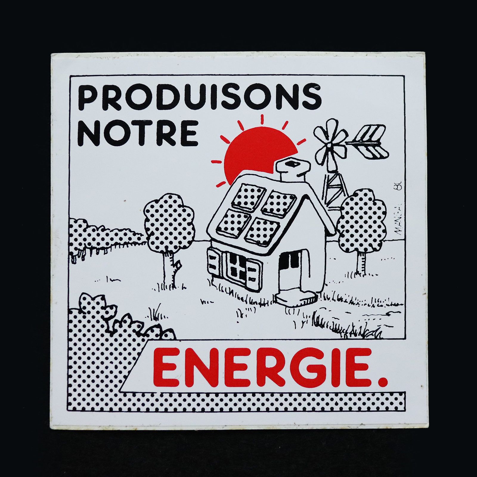 PRODUISONS NOTRE ヴィンテージステッカー