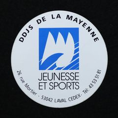JEUNESSE ET SPORTS ヴィンテージステッカー