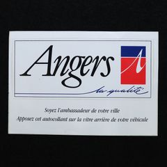 Angers la qualite ヴィンテージステッカー