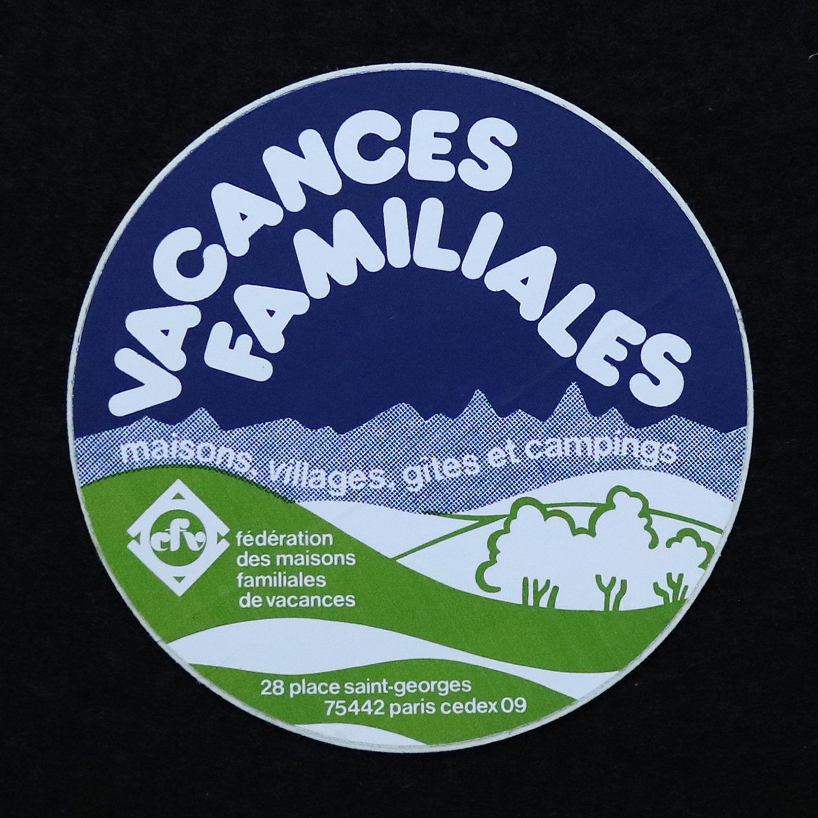 VACANCES FAMILIALES ヴィンテージステッカー