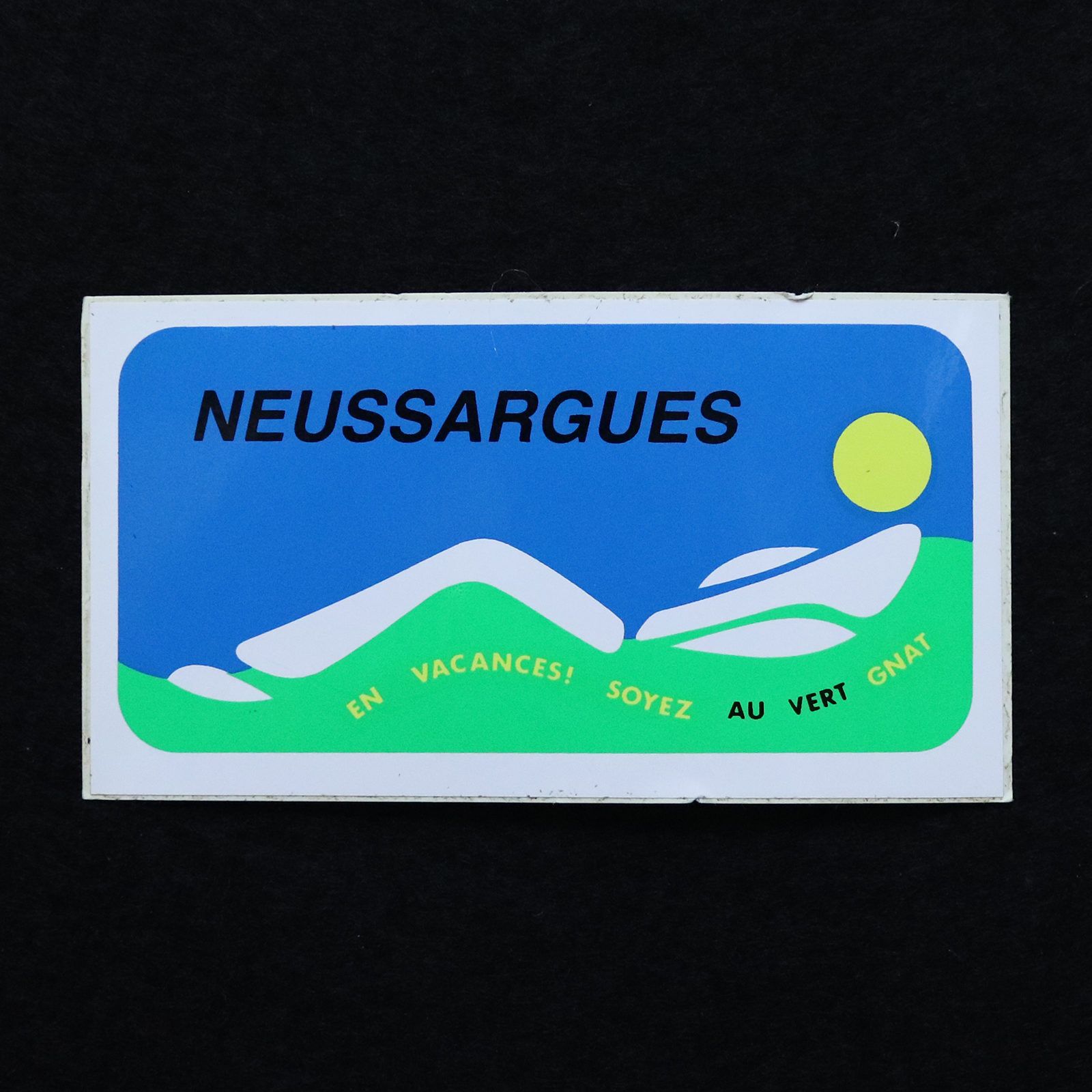 NEUSSARGUES ヴィンテージステッカー